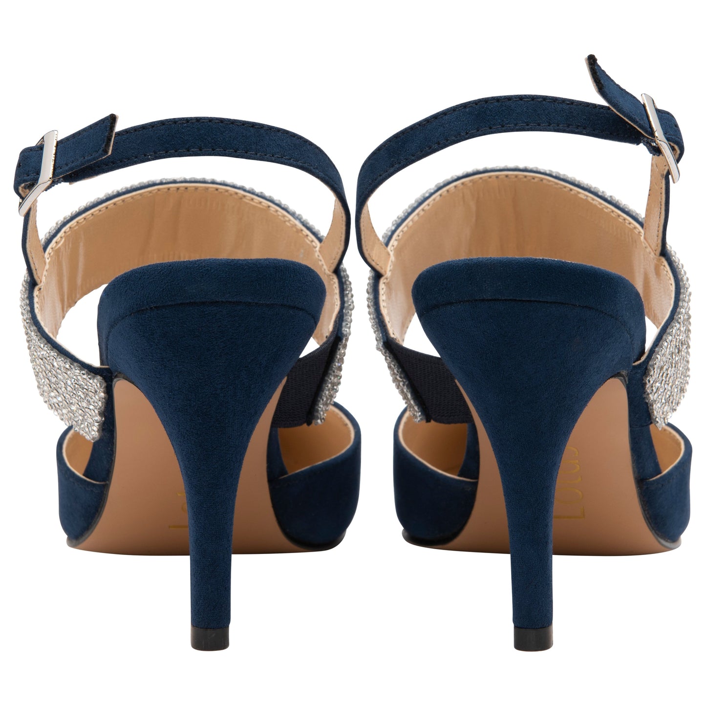 Lotus Occasion Wear Shoe Violette NAVY ULS384