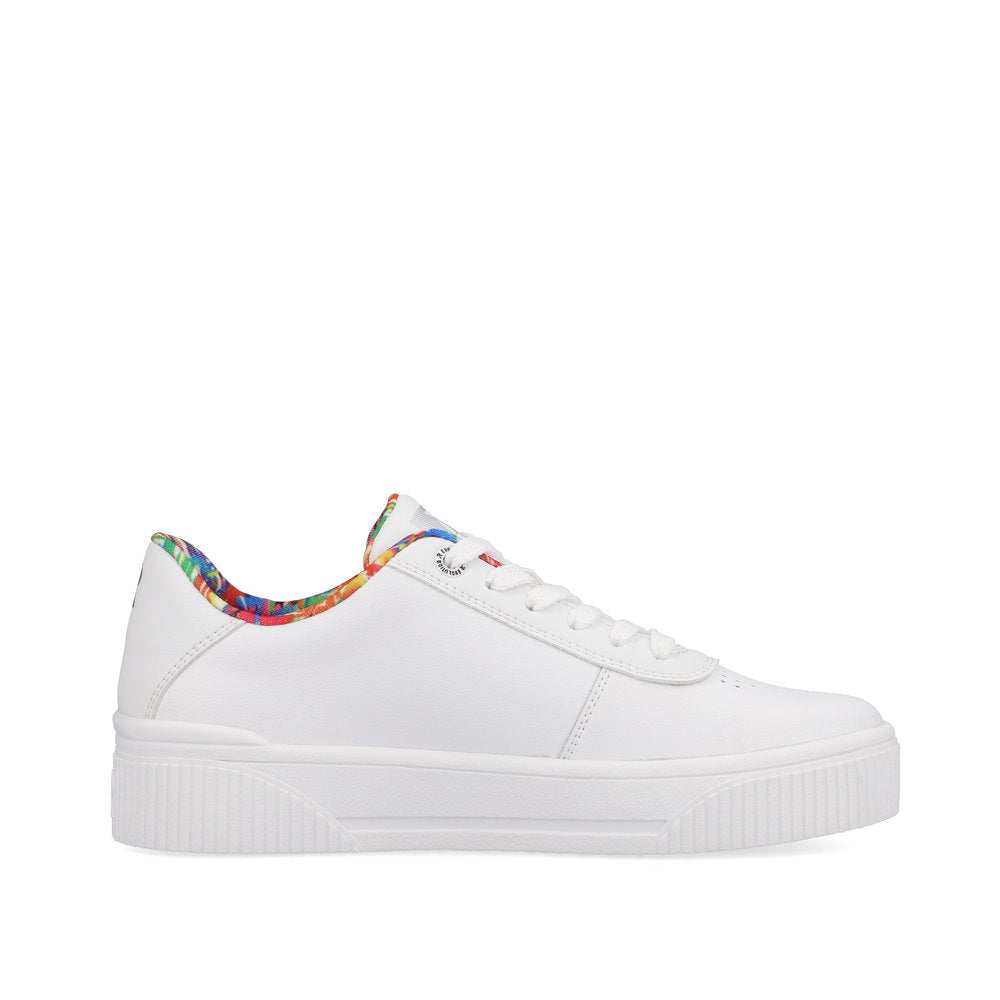 Rieker Trainer WHITE W0702-80