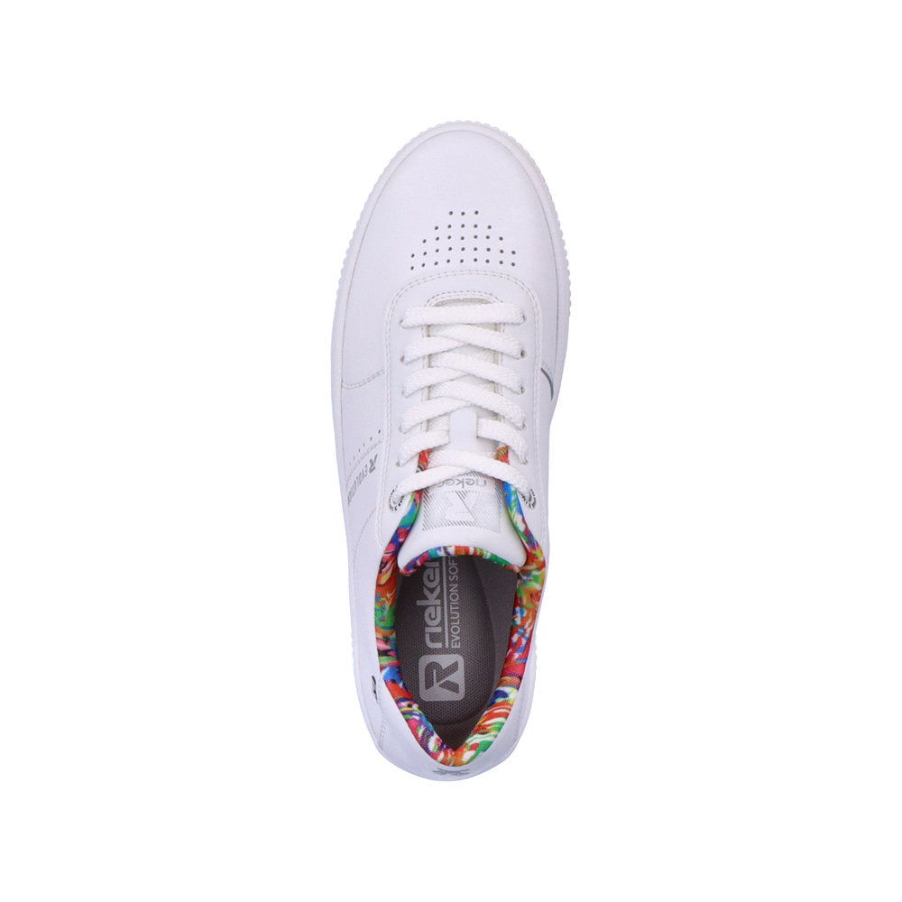 Rieker Trainer WHITE W0702-80