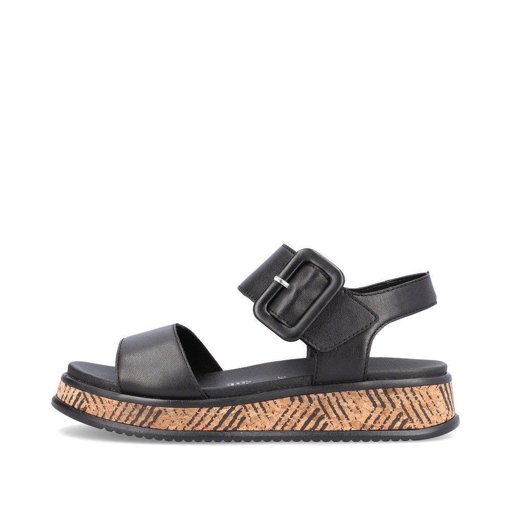 Rieker Sandal BLACK W0800-00