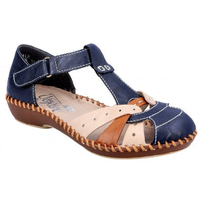 Rieker Gurgaon BLUE MULTI  Sandal M1655-14