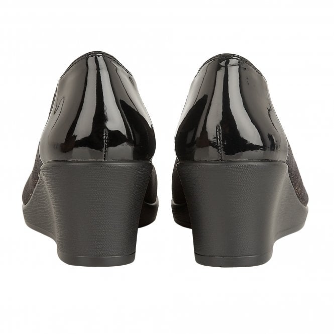 Lotus Ladies Wedge Shoe Zetta BRONZE .