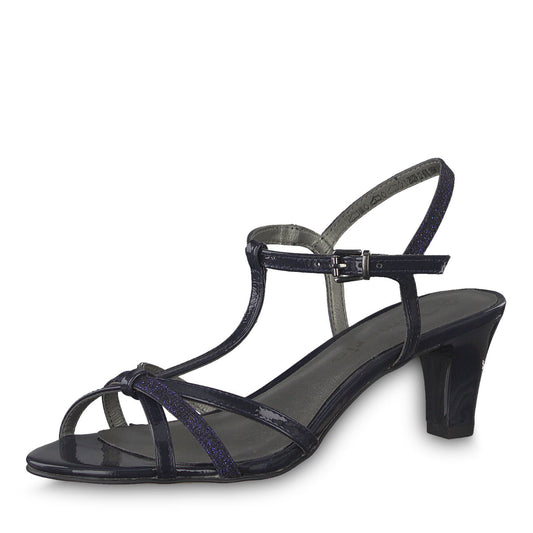 Tamaris DRESS SANDAL NAVY PATENT 28329