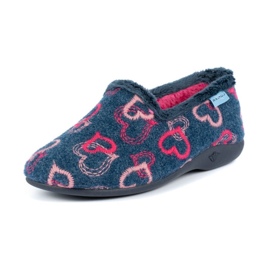 Lunar Ladies Slipper Jolly NAVY KLA147