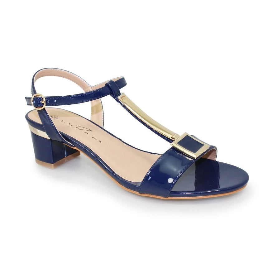 Lunar Occasion Sandal Blaze Navy Patent Sandal