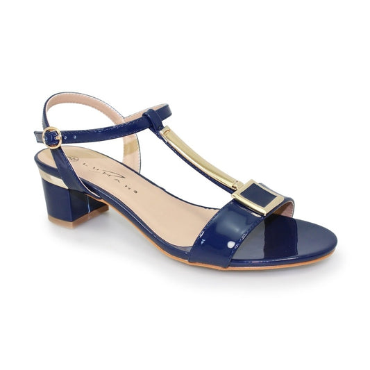 Lunar Occasion Sandal Blaze Navy Patent Sandal