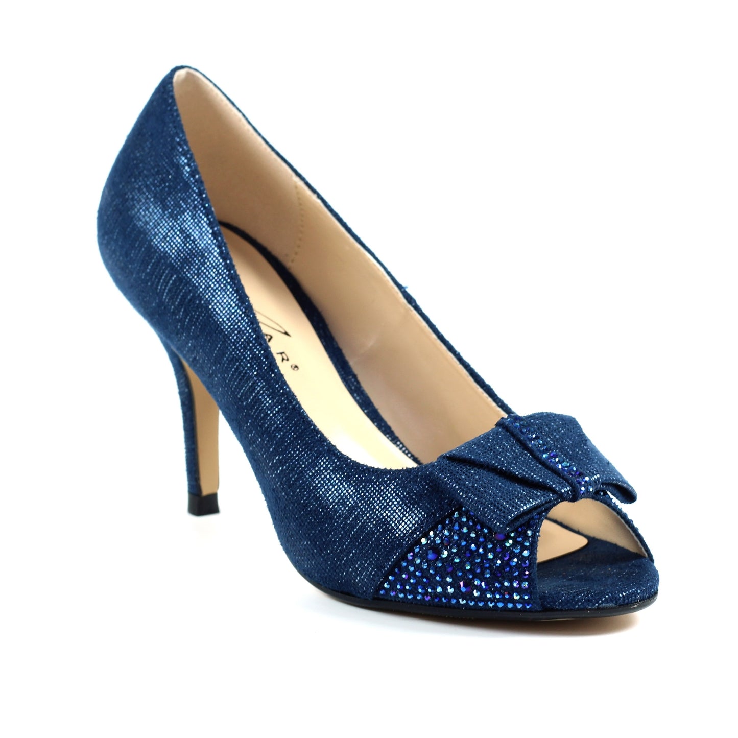 Lunar Mira Occasion Wear Shoe FLR048BL NAVY