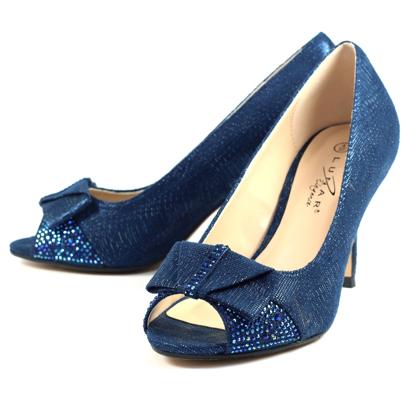 Lunar Mira Occasion Wear Shoe FLR048BL NAVY