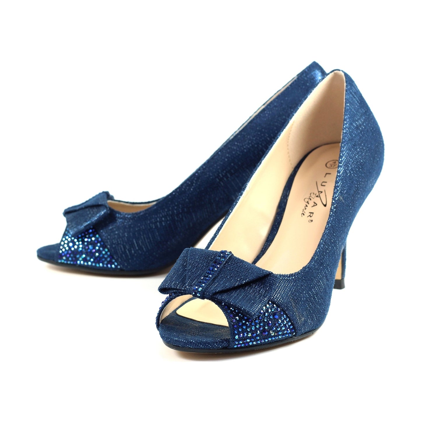 Lunar Mira Occasion Wear Shoe FLR048BL NAVY