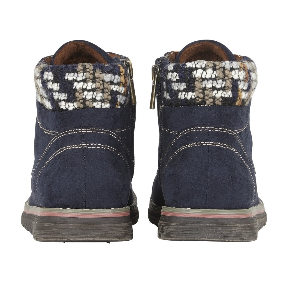 Lotus navy ankle on sale boots