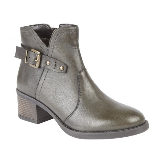 Lotus Ankle Boot Tapti OLIVE .