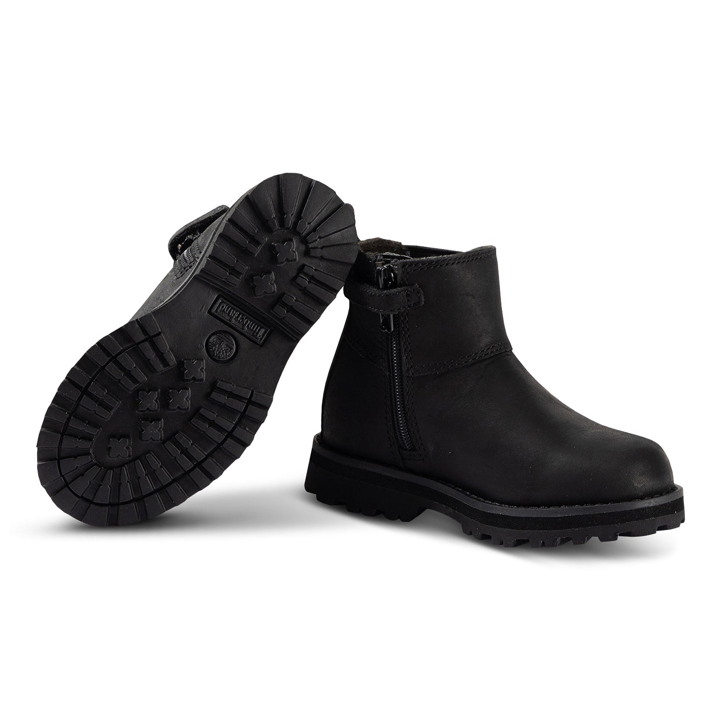 Timberland chelsea boot youth Courmakid BLACK leather A28QA