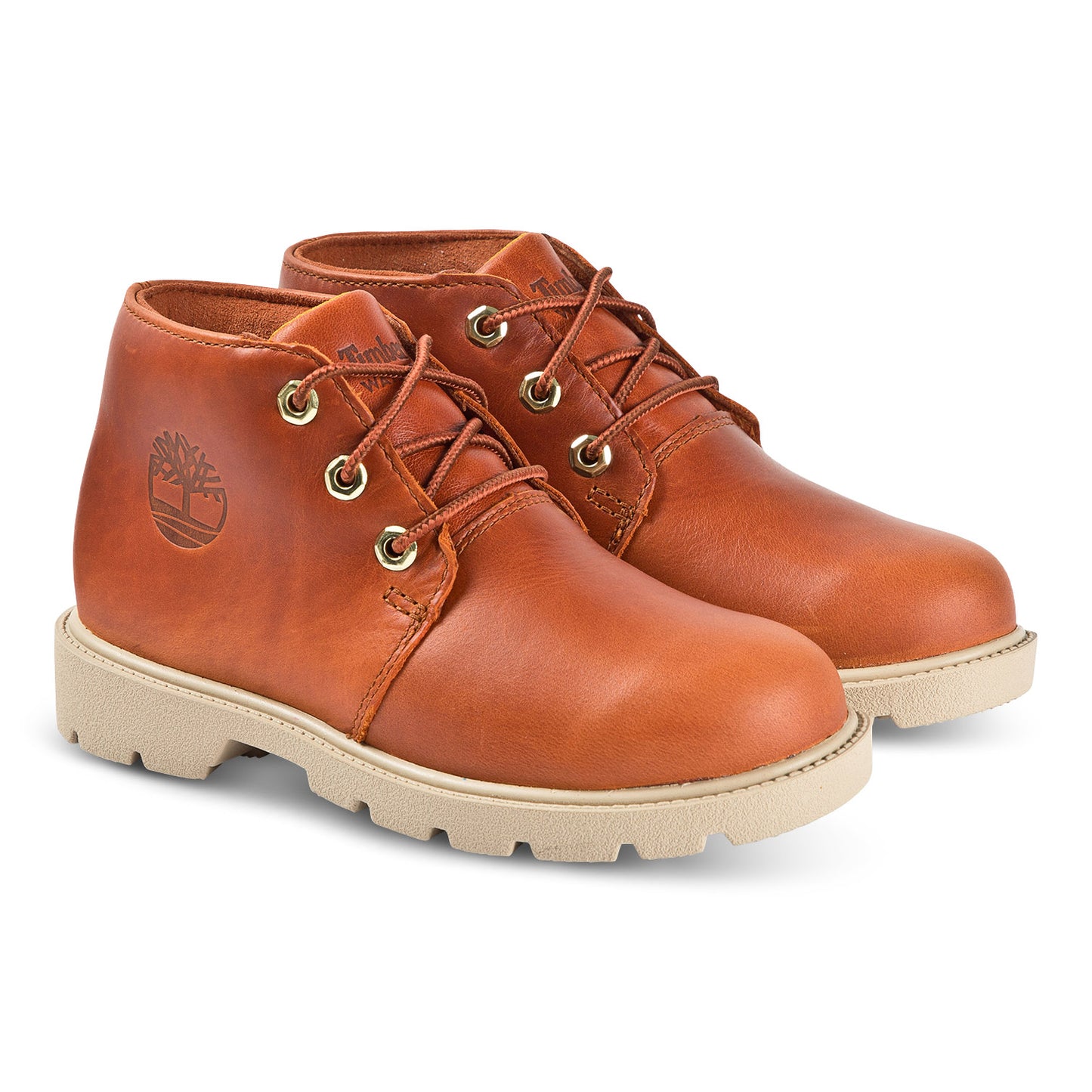 Timberland Chukka boot youth RUST Leather Waterproof