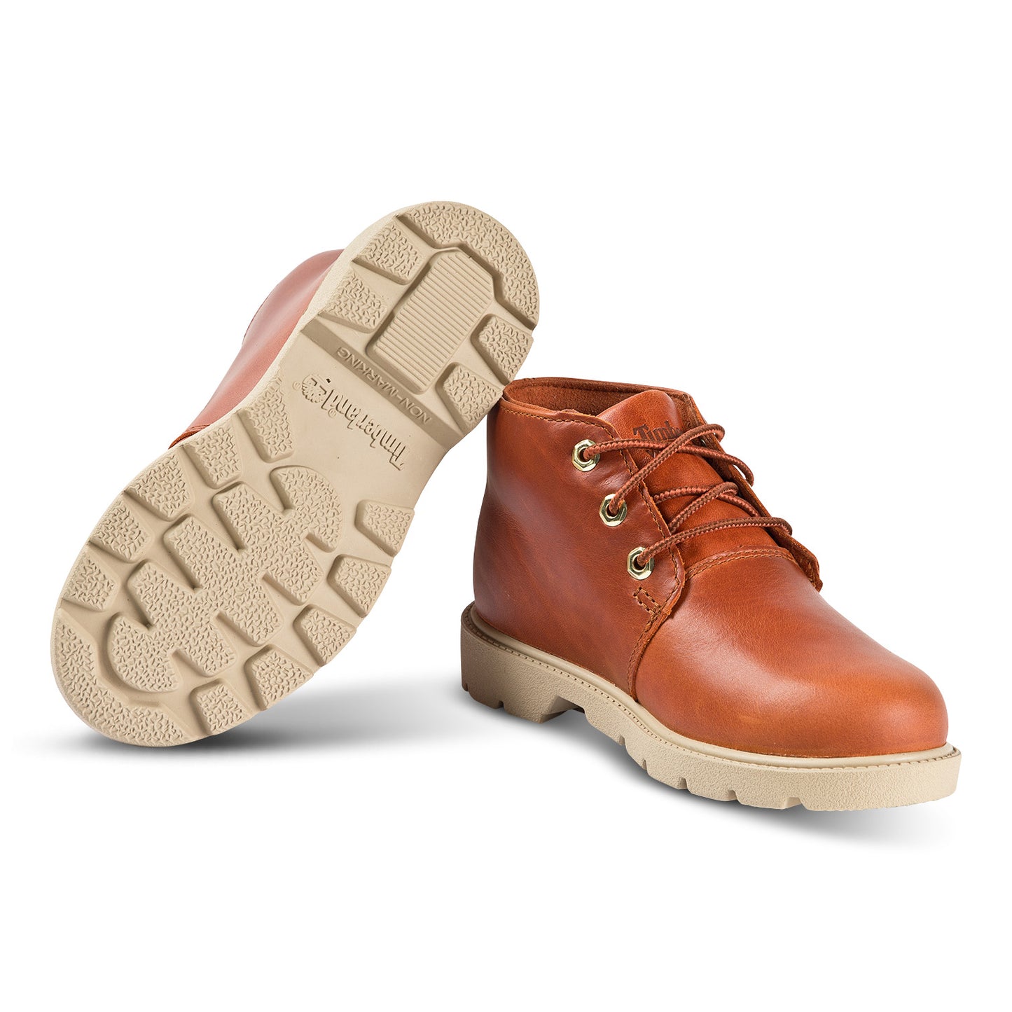Timberland Chukka boot youth RUST Leather Waterproof