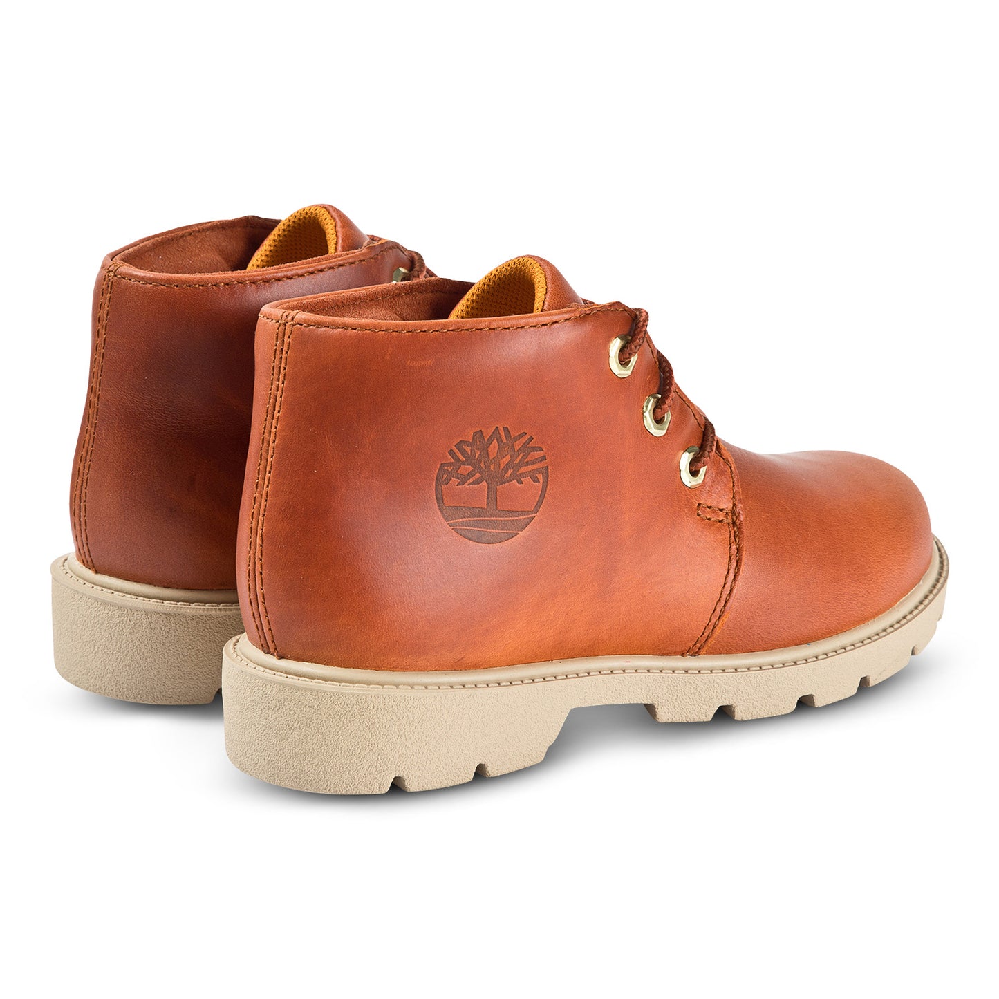 Timberland Chukka boot youth RUST Leather Waterproof