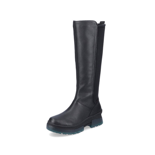 Rieker Evolution Ladies Knee Hi boot BLACK W0391-00