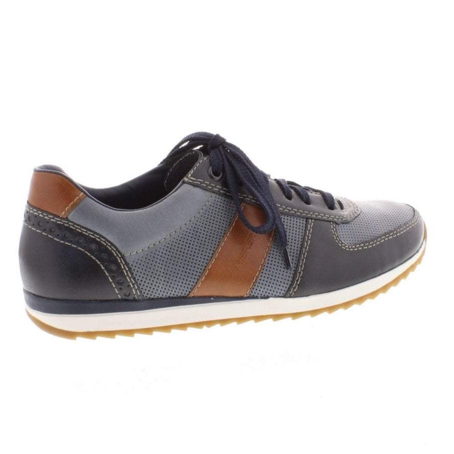 RIEKER CASUAL LACE UP SHOE BLUE 19331-14