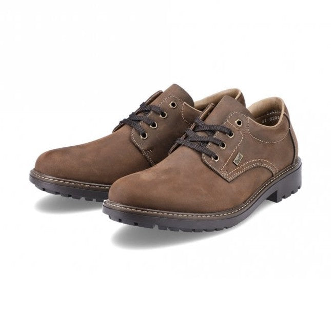 Rieker Men's BROWN Lace up Shoe B4610-22
