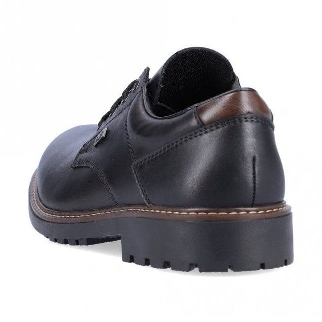 Rieker Men's Lace up Shoes F4611-00 BLACK
