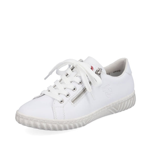 Rieker Trainer Shoe WHITE N0900-81