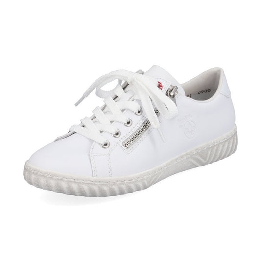 Rieker Trainer Shoe WHITE N0900-81