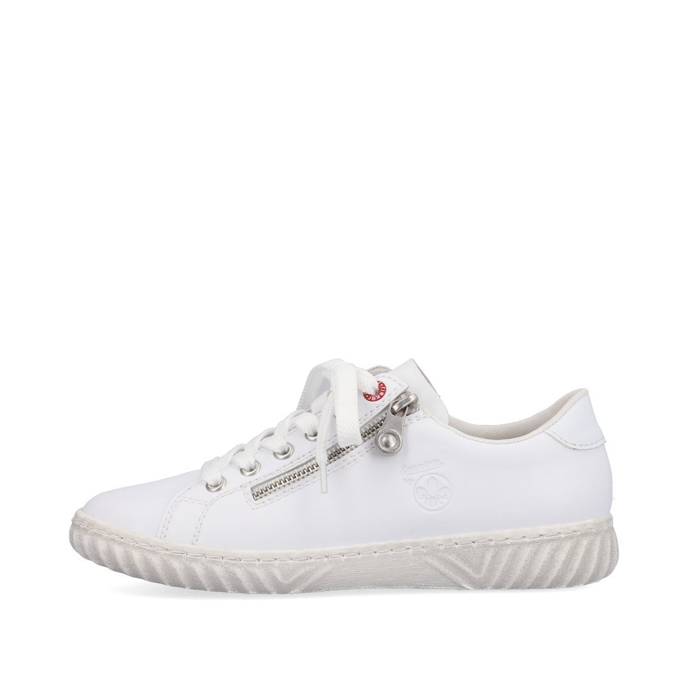 Rieker Trainer Shoe WHITE N0900-81