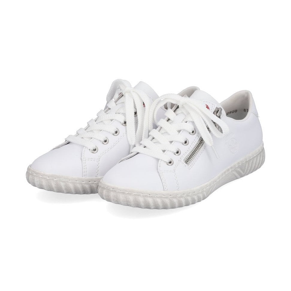 Rieker Trainer Shoe WHITE N0900-81