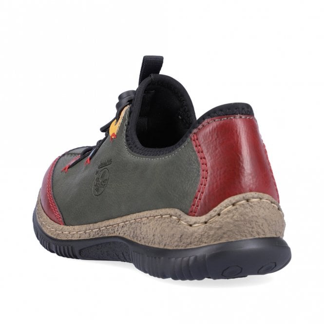 Rieker Shoes N3271-54 GREEN MULTY