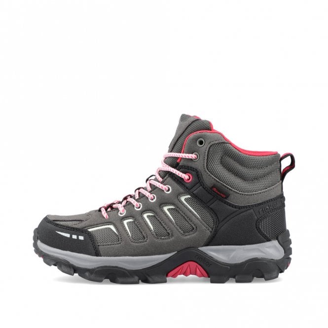 Rieker Lady's Hiking Boot X8820-01BLACK