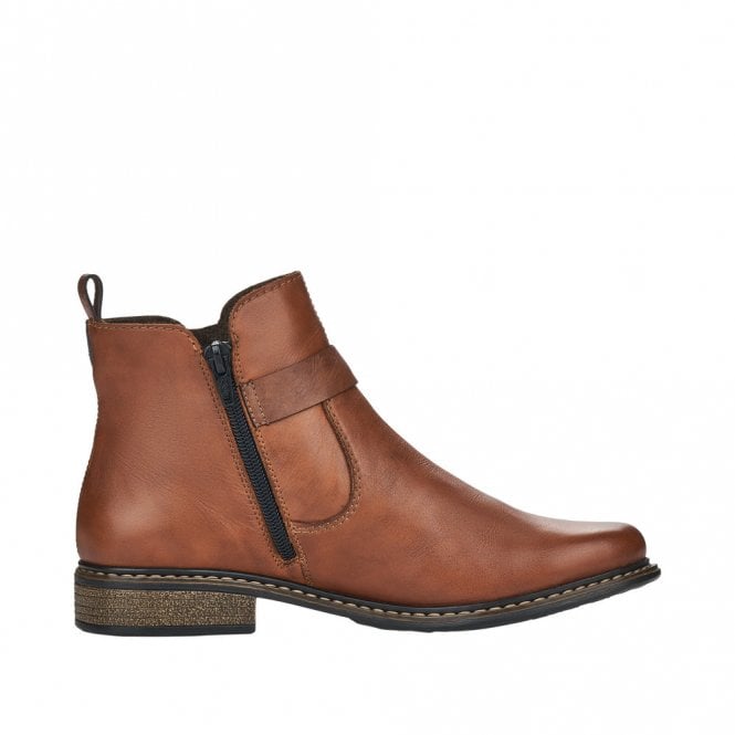 Rieker Ankle Boot Z4959-22 NUSS NUT With a Zip