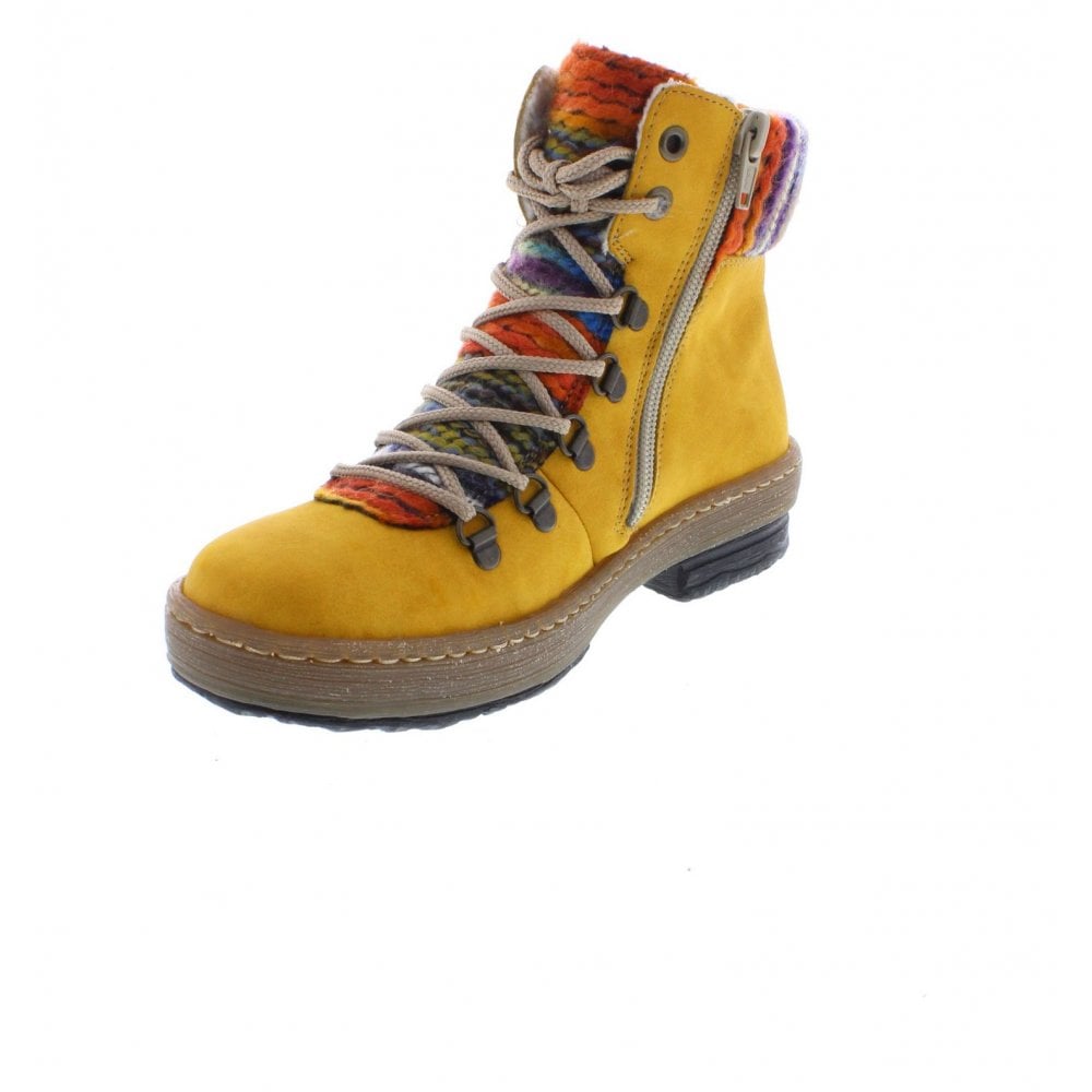 Rieker best sale yellow boots