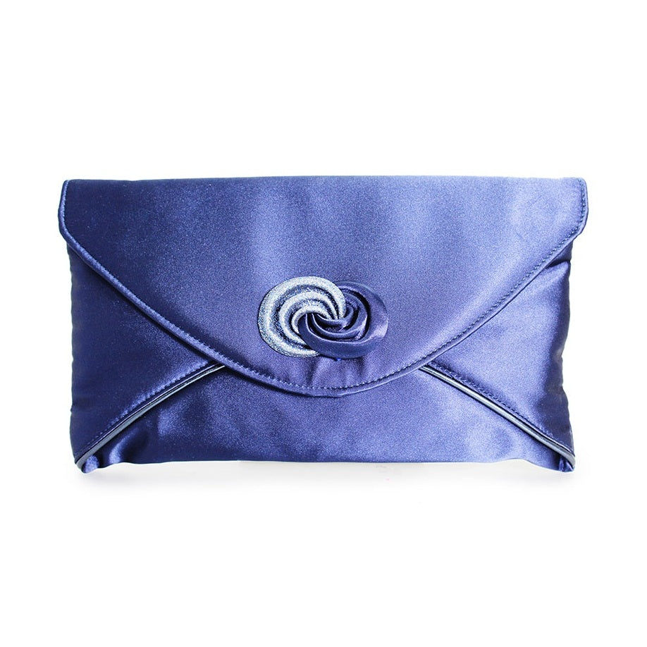 Lunar Ripley Occasion Shoe Navy Satin