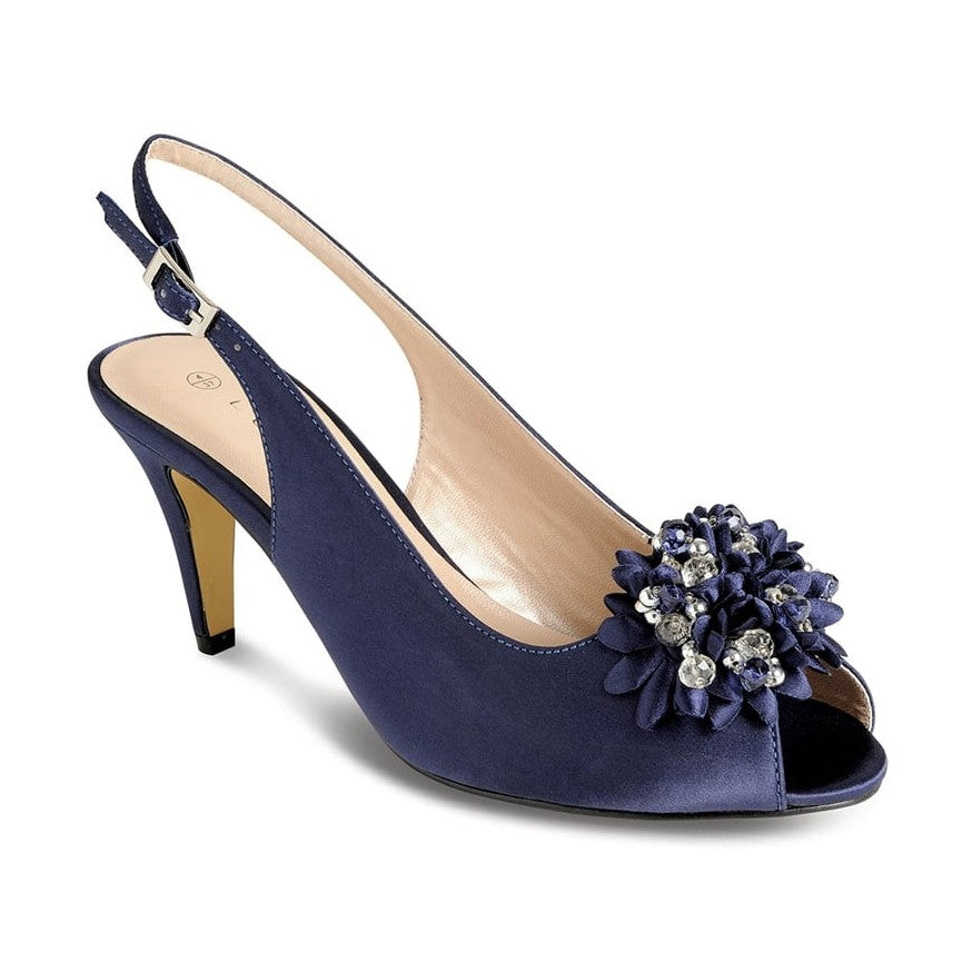 Lunar Sabrina Occasion Shoe Navy Sling back MATCHING BAG AVAILABLE