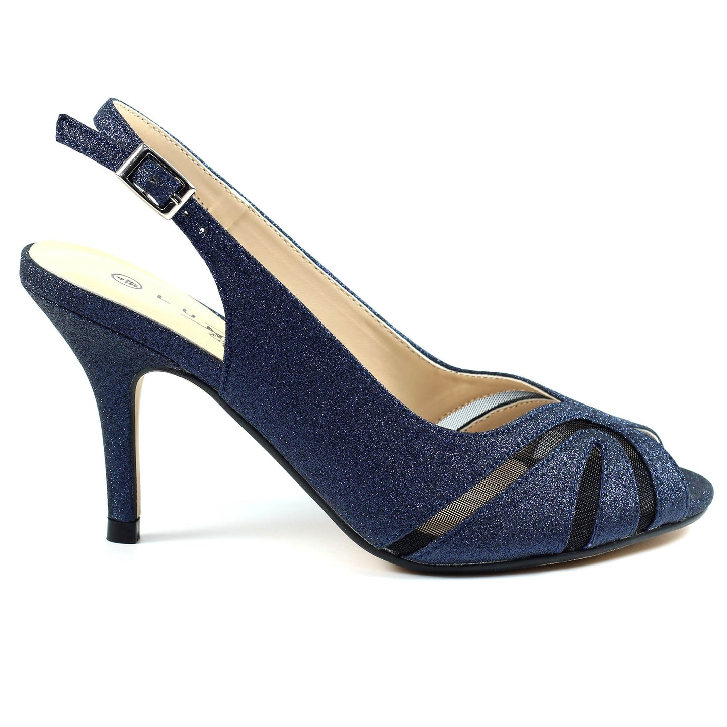 Lunar Sariyah Occasion Shoe NAVY FLR046BL