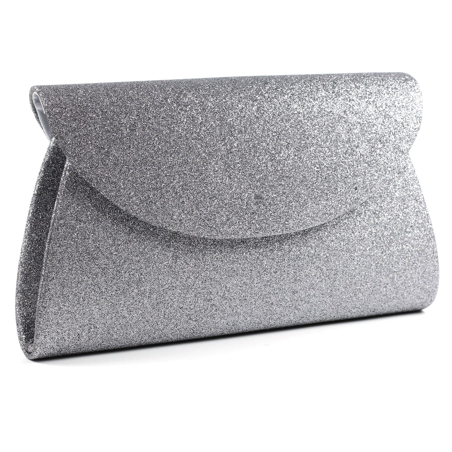 Lunar Sariyah Occasion Wear Matching Bag PEWTER ZLR046PW