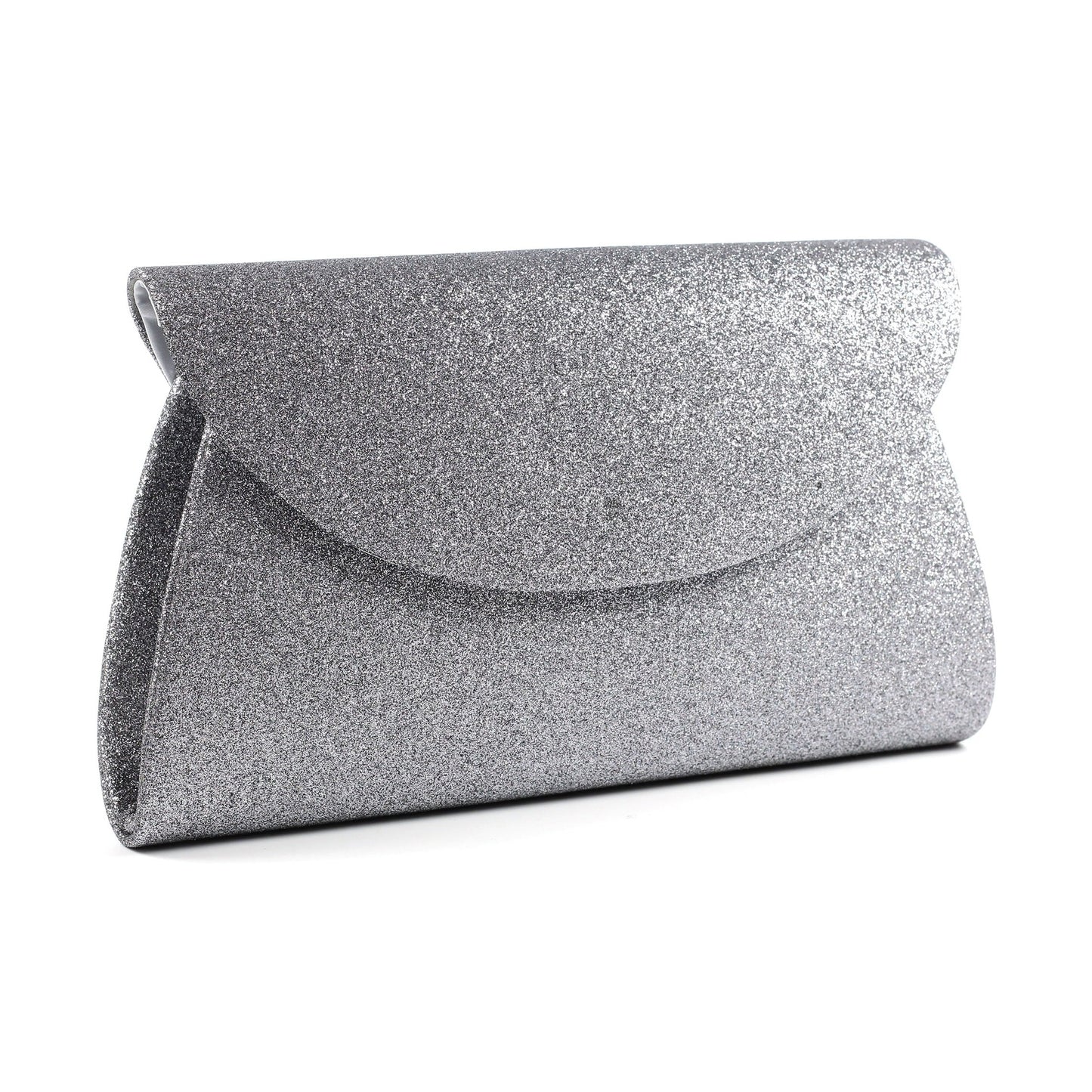 Lunar Sariyah Occasion Wear Matching Bag PEWTER ZLR046PW