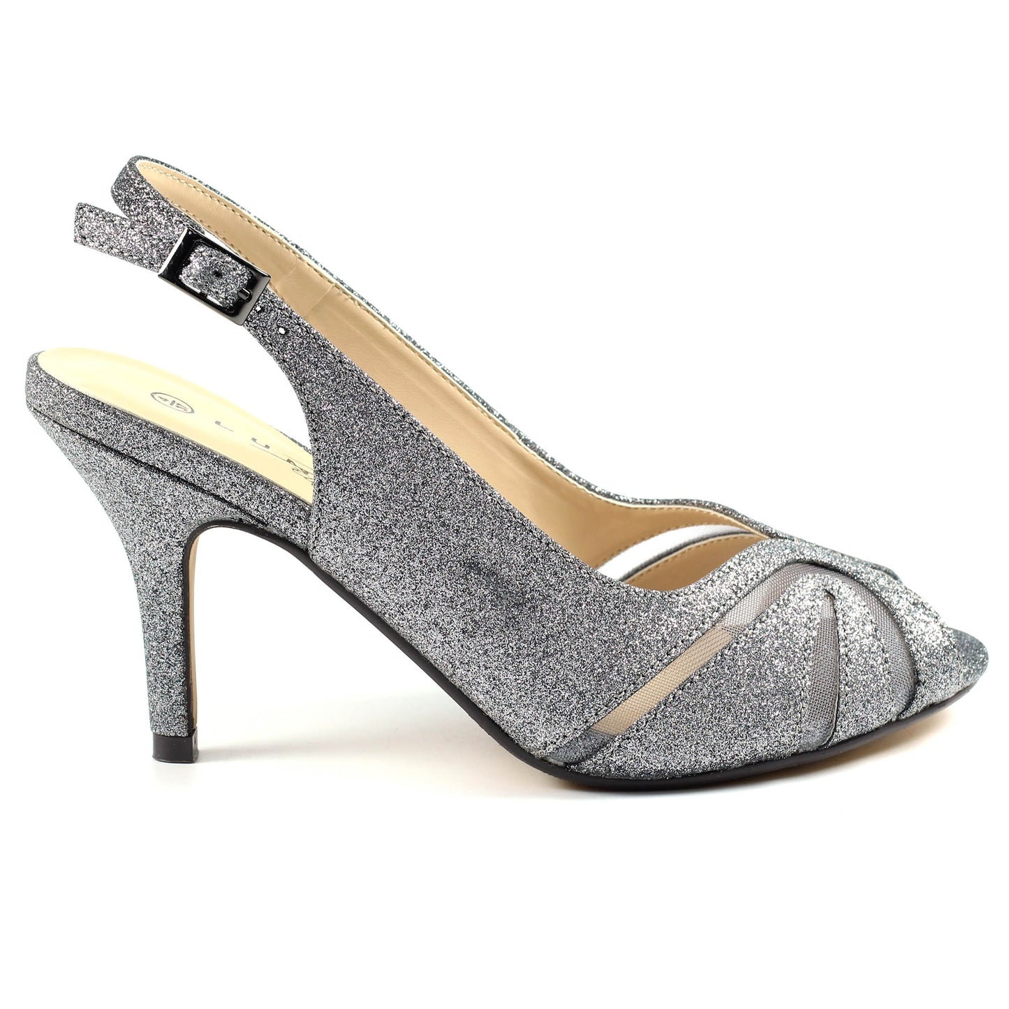 Lunar Sariyah Occasion Shoe PEWTER FLR046PW