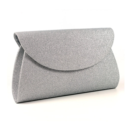 Lunar Sariyah Occasion Wear Matching Bag SILVER ZLR046SL