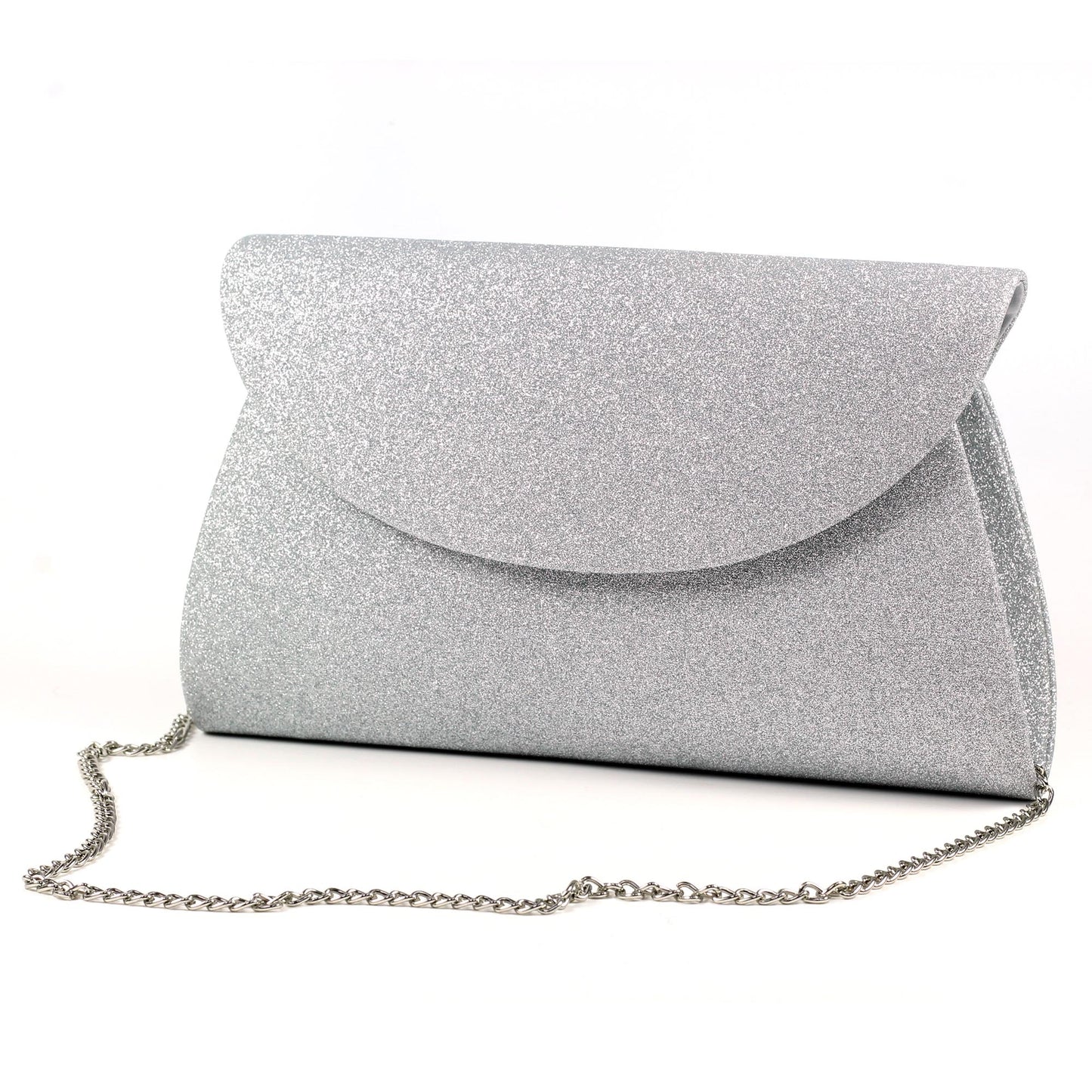 Lunar Sariyah Occasion Wear Matching Bag SILVER ZLR046SL