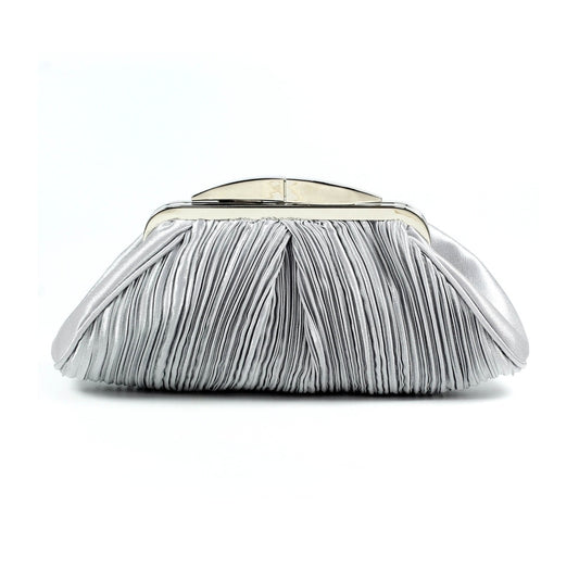 Lunar Sienna Occasion Bag Light Grey Clutch ZLV 132 to match Sienna shoe