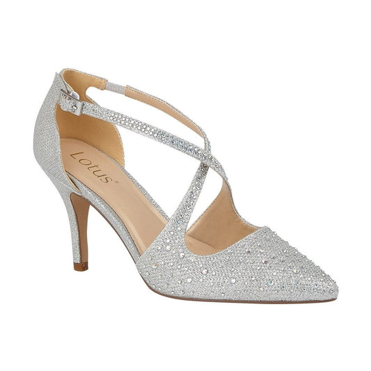 Lotus Occasion Wear Shoe Panache SILVER ULS208