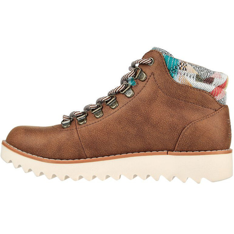 Skechers ladies hiker boot BOBS Mountain kiss 113429 BROWN
