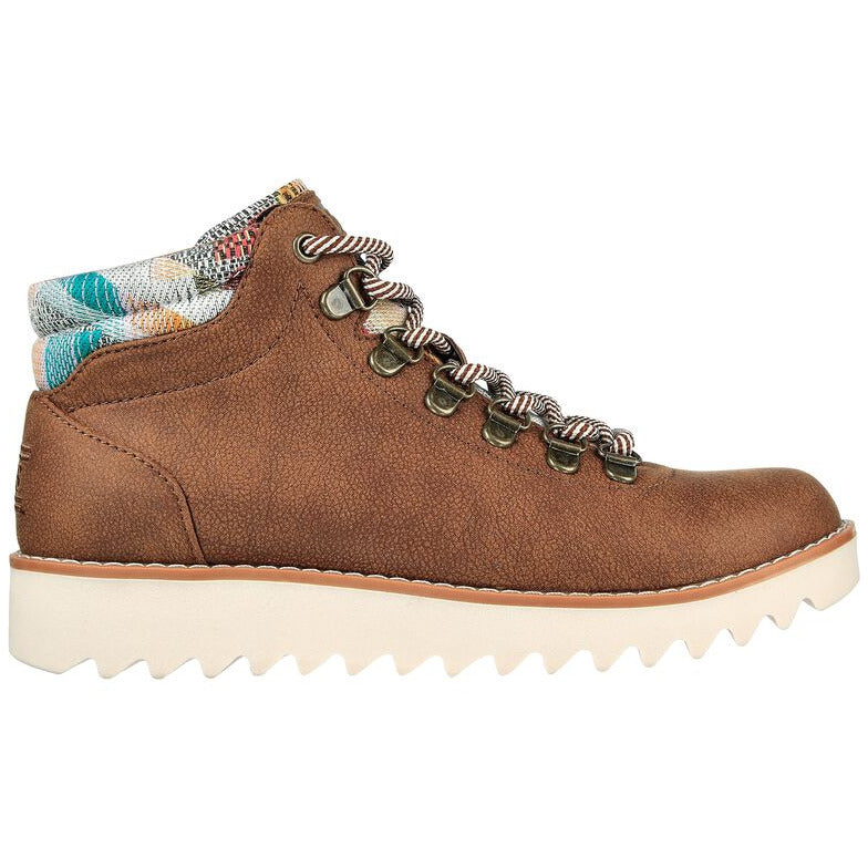 Skechers ladies hiker boot BOBS Mountain kiss 113429 BROWN