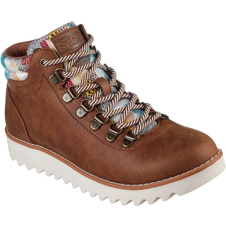 Skechers ladies hiker boot BOBS Mountain kiss 113429 BROWN