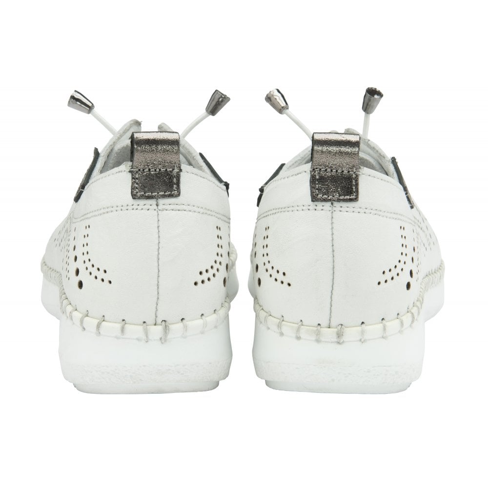 Lotus Casual Shoe Katya WHITE ULS327
