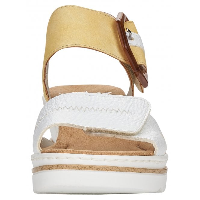 Rieker Wedge sandal YELLOW 67476-69