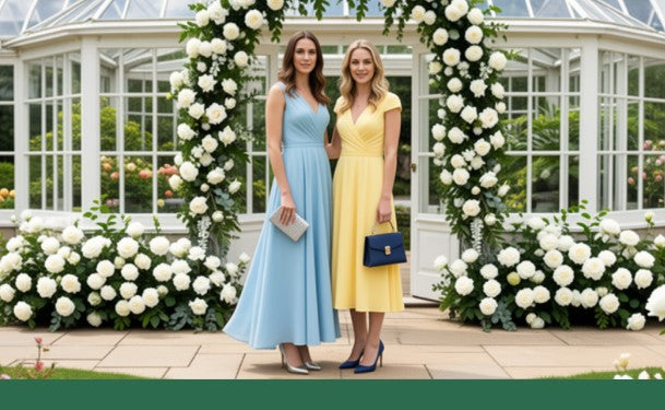 Finding the perfect matching accessories for the wedding guest