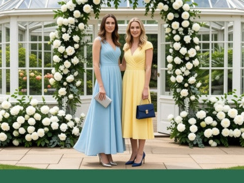 Finding the perfect matching accessories for the wedding guest