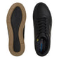 Skechers 211459 BLACK Waterproof Lace Up Memory Foam Shoe 211459-BBK
