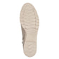 Marco Tozzi 25806 CREAM Chunky Sole Chelsea Boot with Zip